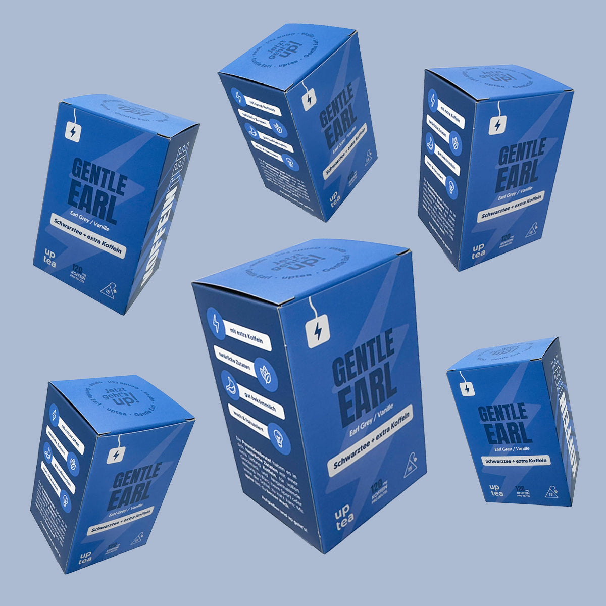 Koffeintee Gentle Earl - Schwarztee, Bergamotte, Vanille