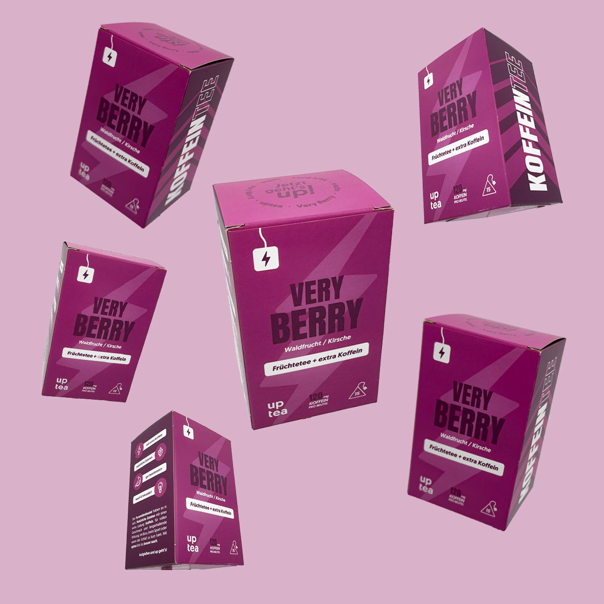 Koffeintee Very Berry - Waldfrucht, Kirsche