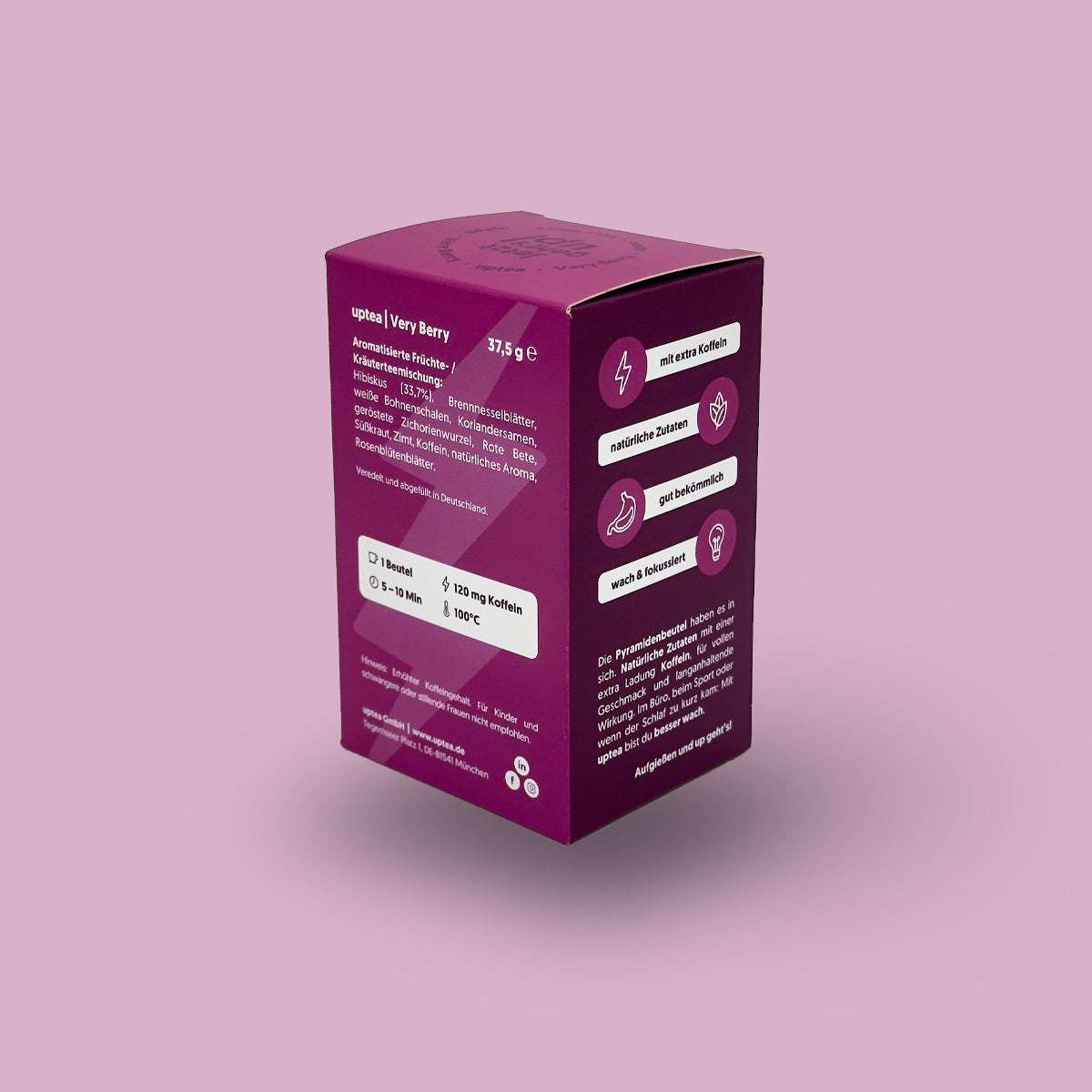 Koffeintee Very Berry - Waldfrucht, Kirsche