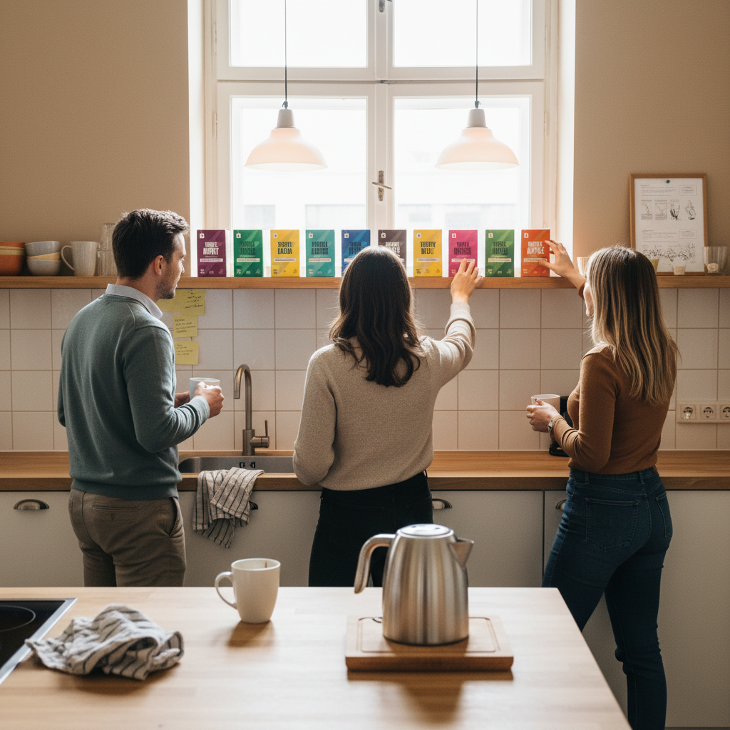 uptea Büro Box – Koffeintee für produktive Tage