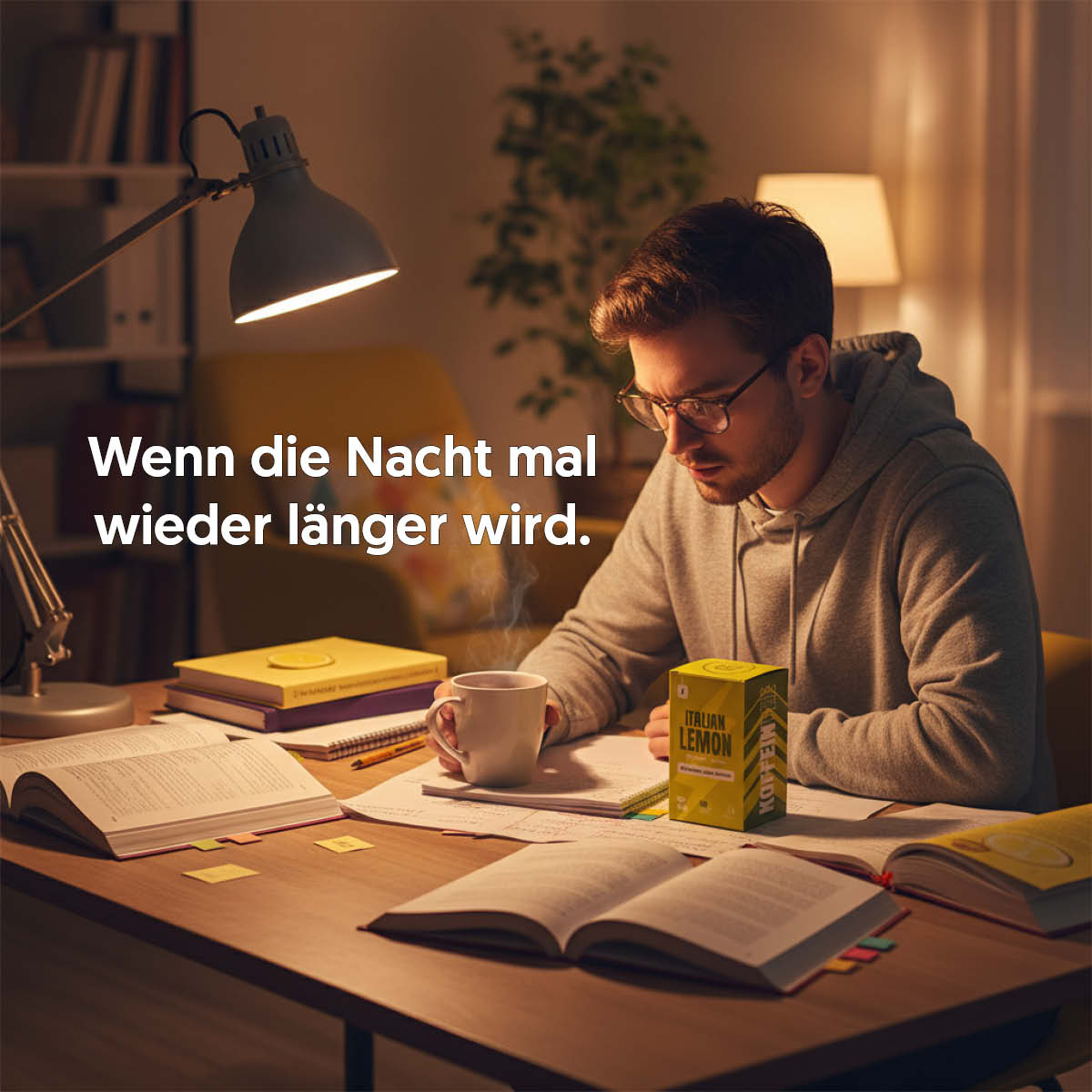 Koffeintee Italian Lemon - süße Zitrone, Limette