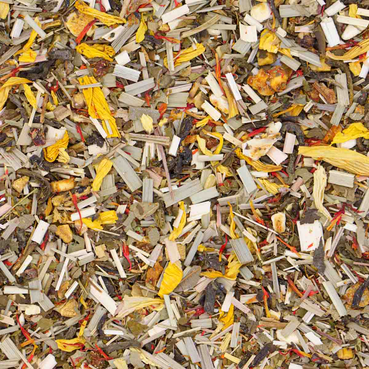 Tee mit Koffein: <br>tropic mango