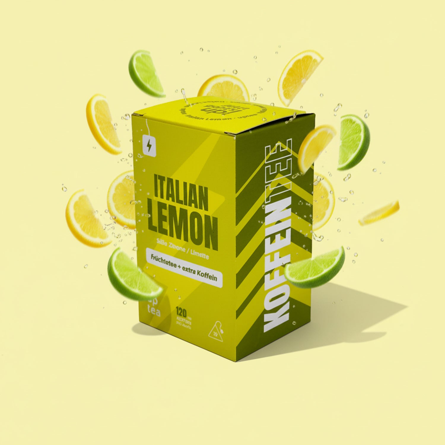 Koffeintee Italian Lemon - süße Zitrone, Limette