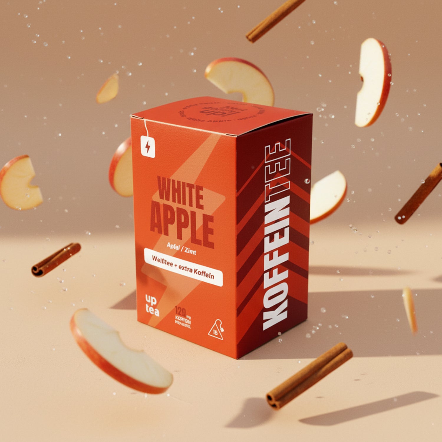 Koffeintee White Apple - Weißtee, Apfel, Zimt