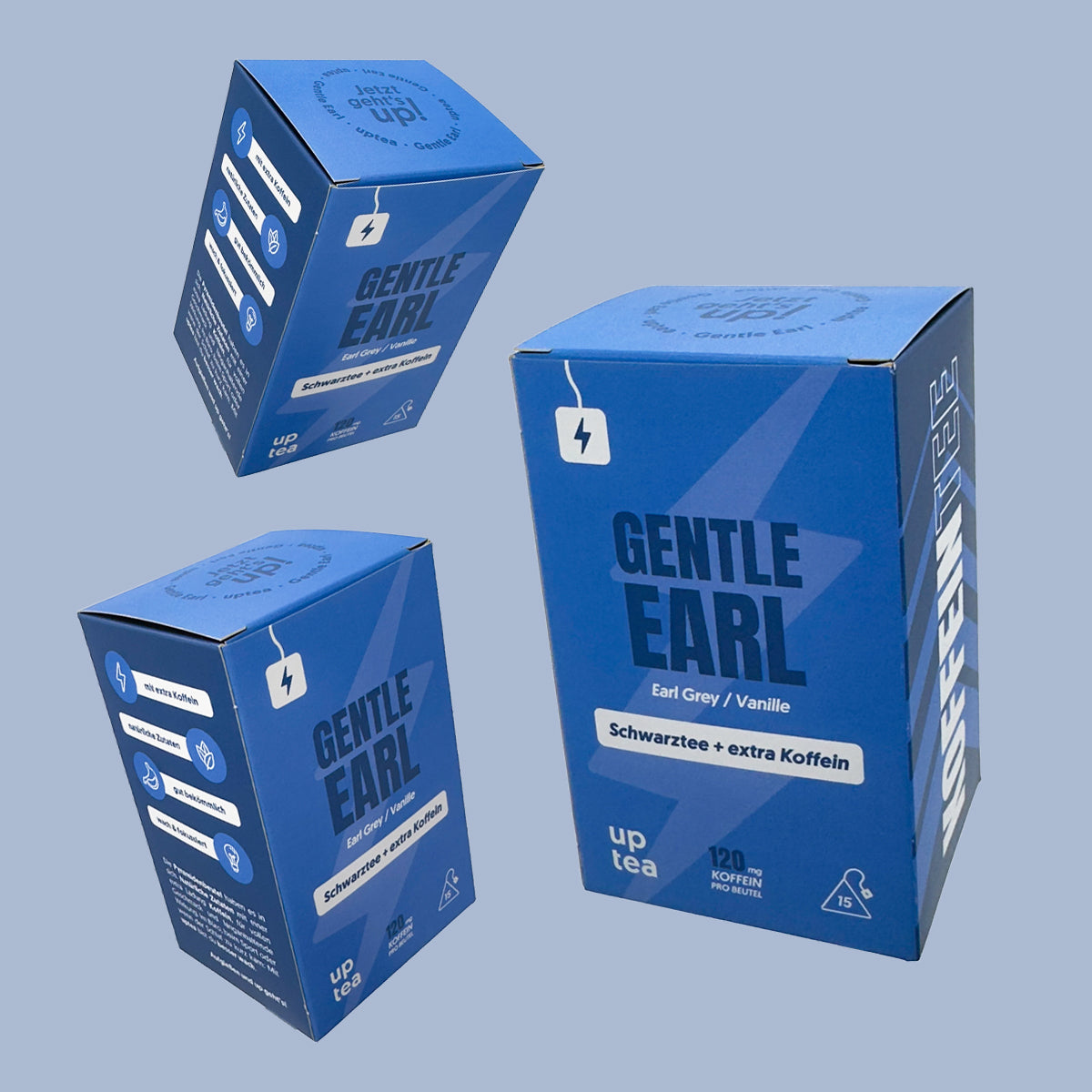 Koffeintee Gentle Earl - Schwarztee, Bergamotte, Vanille