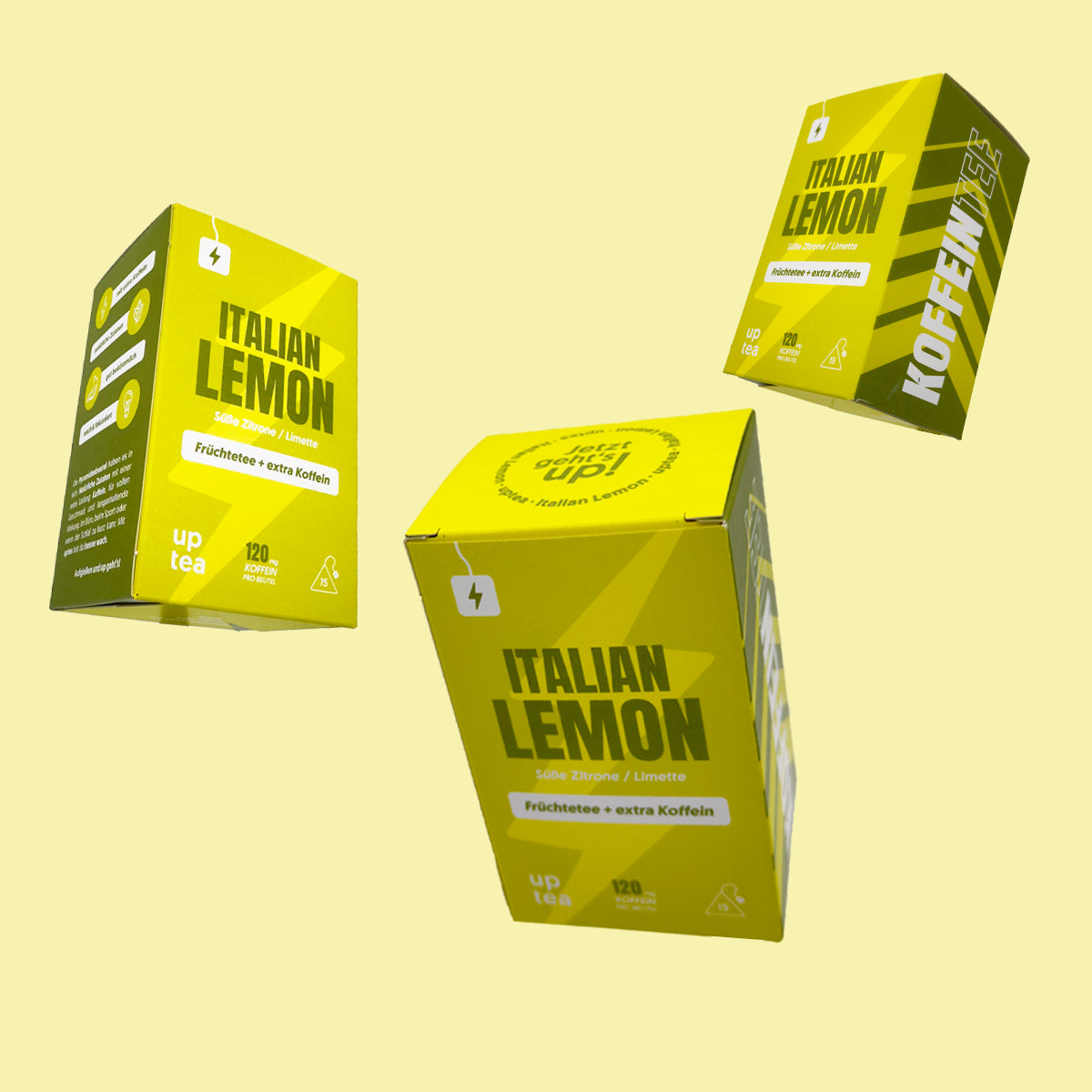 Koffeintee Italian Lemon - süße Zitrone, Limette