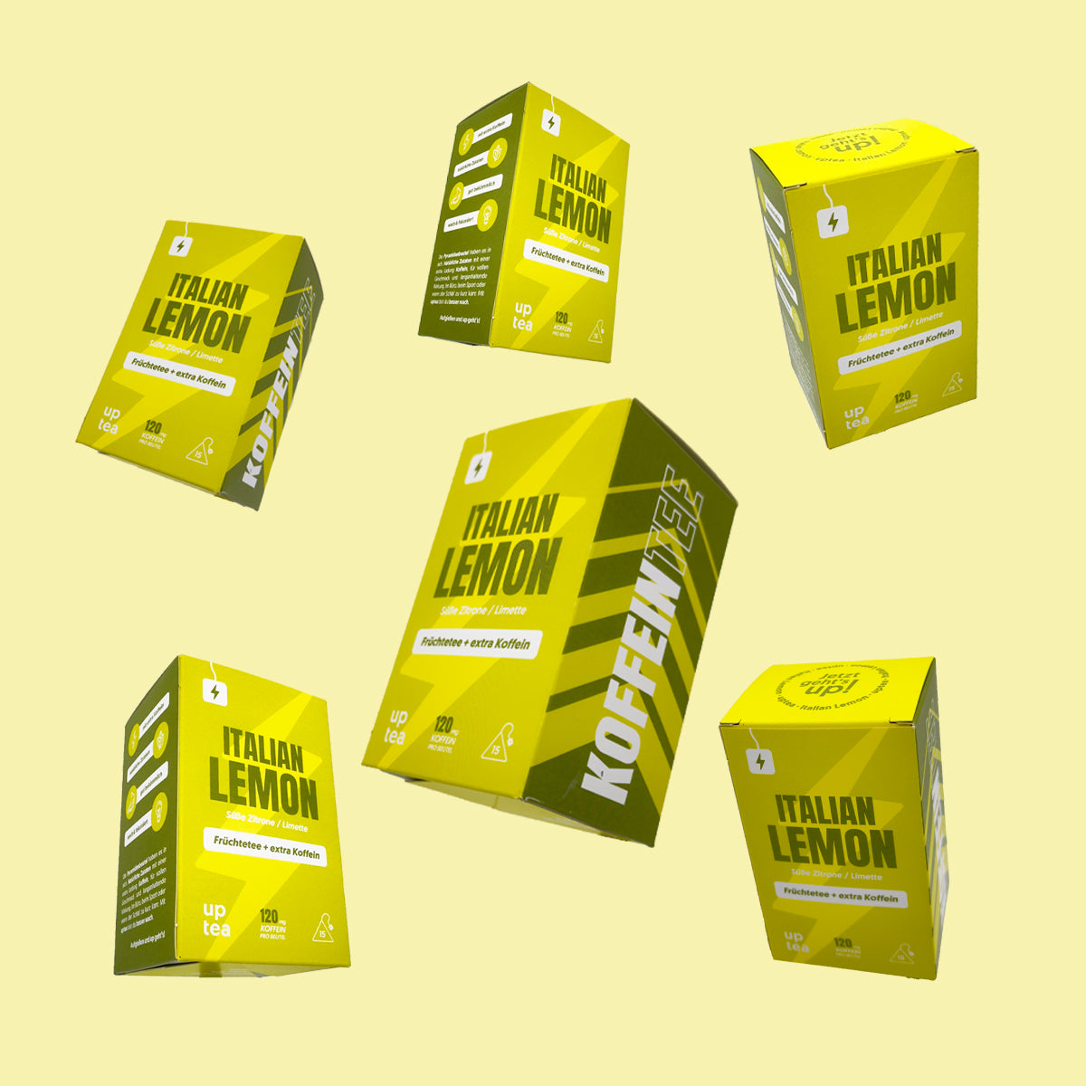 Koffeintee Italian Lemon - süße Zitrone, Limette