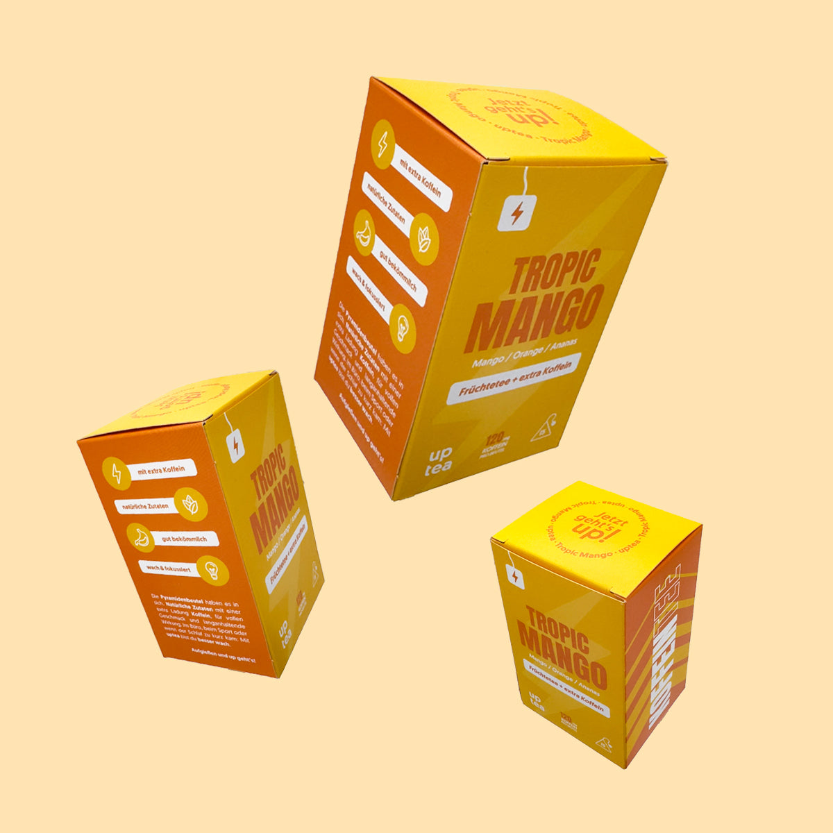 Koffeintee Tropic Mango - Mango, Orange, Ananas