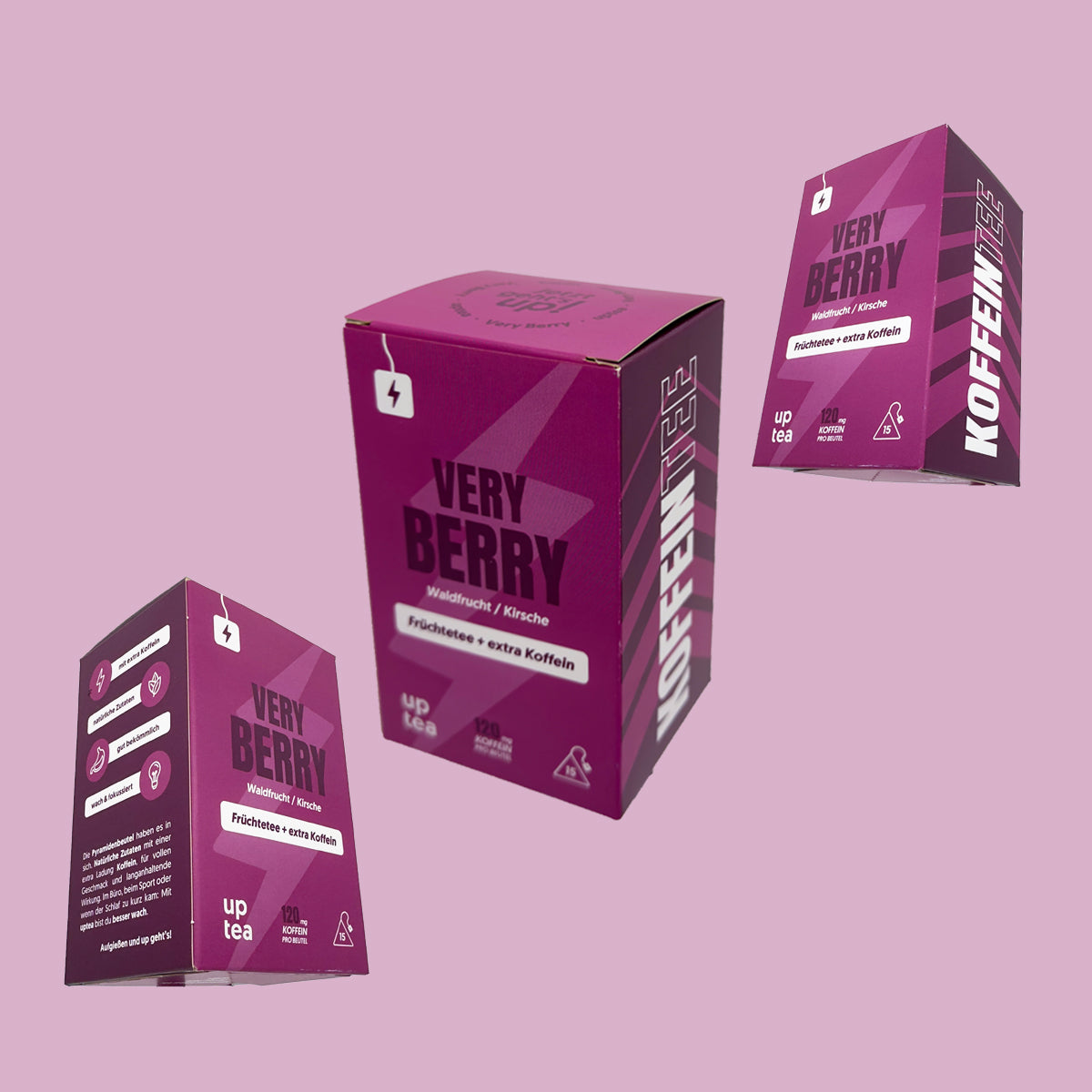 Koffeintee Very Berry - Waldfrucht, Kirsche