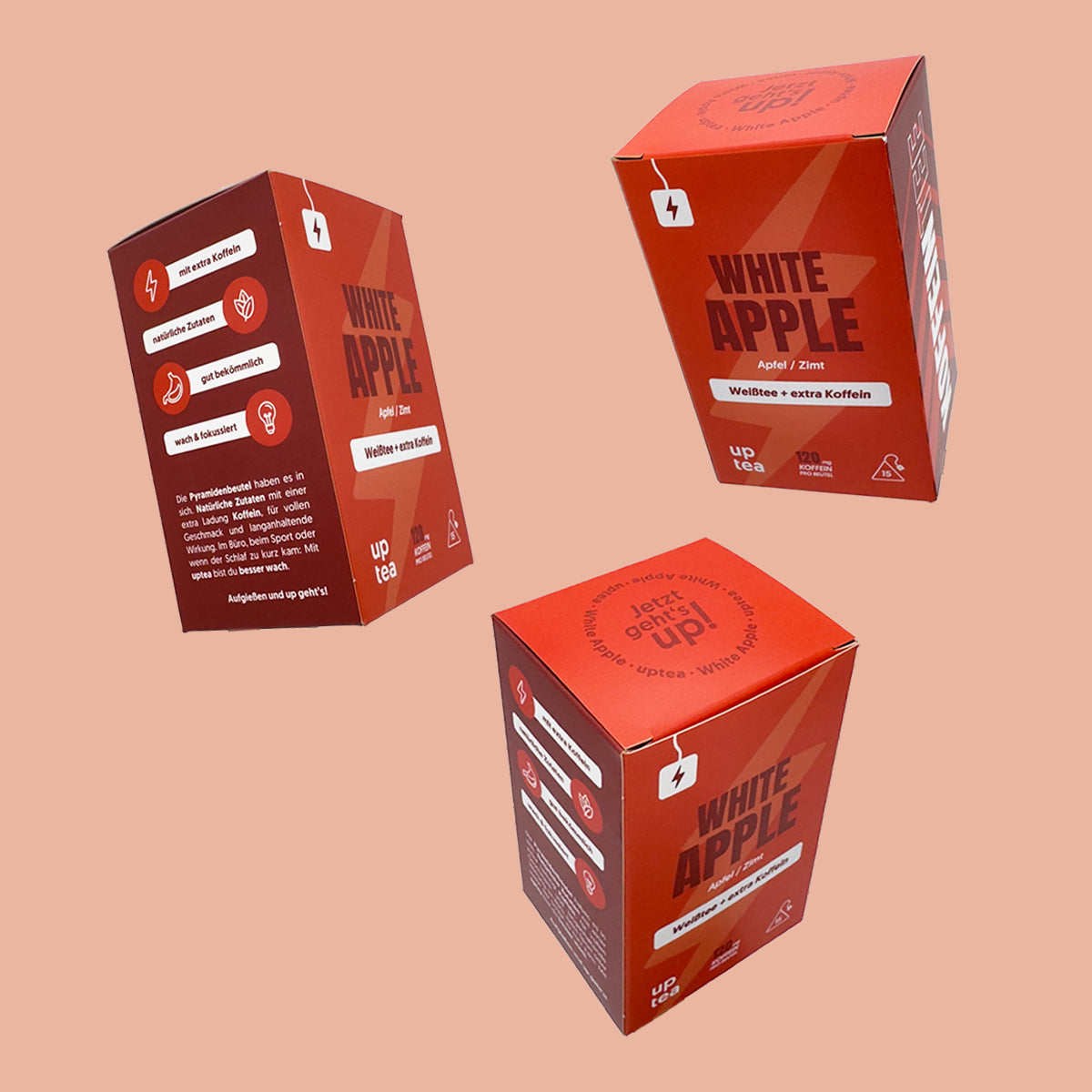 Koffeintee White Apple - Weißtee, Apfel, Zimt