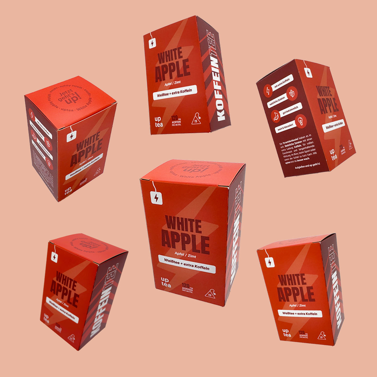 Koffeintee White Apple - Weißtee, Apfel, Zimt