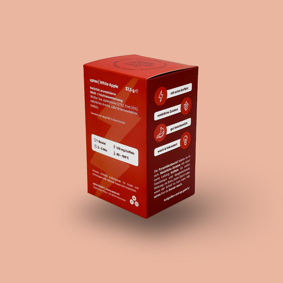 Koffeintee White Apple - Weißtee, Apfel, Zimt