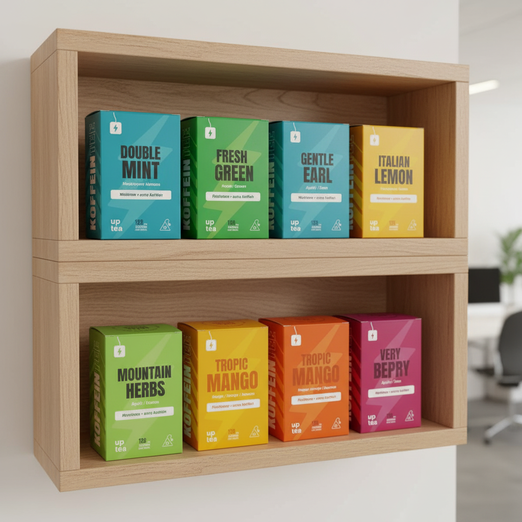 uptea Büro Box – Koffeintee für produktive Tage