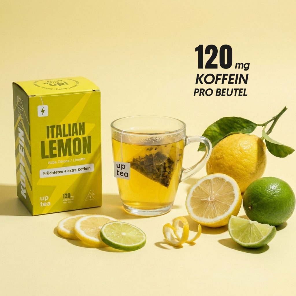 Koffeintee Italian Lemon - süße Zitrone, Limette