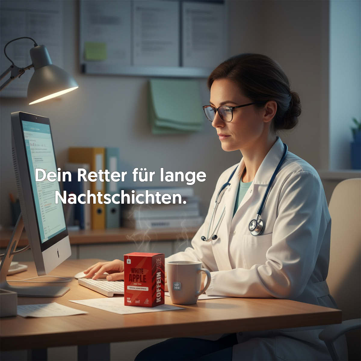 Koffeintee White Apple - Weißtee, Apfel, Zimt