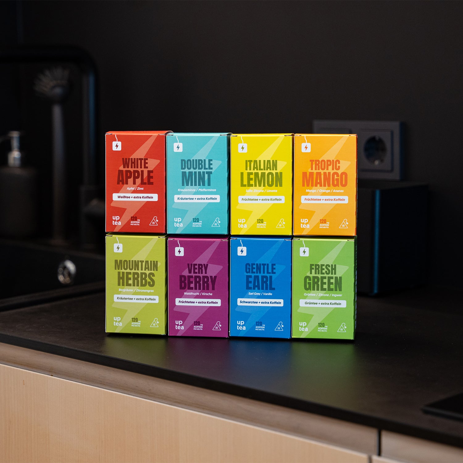 uptea Büro Box – Koffeintee für produktive Tage