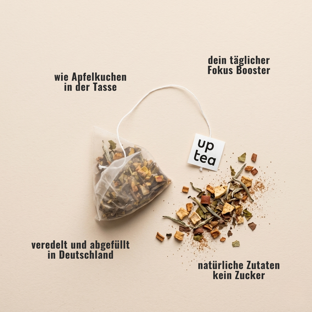 Koffeintee White Apple - Weißtee, Apfel, Zimt