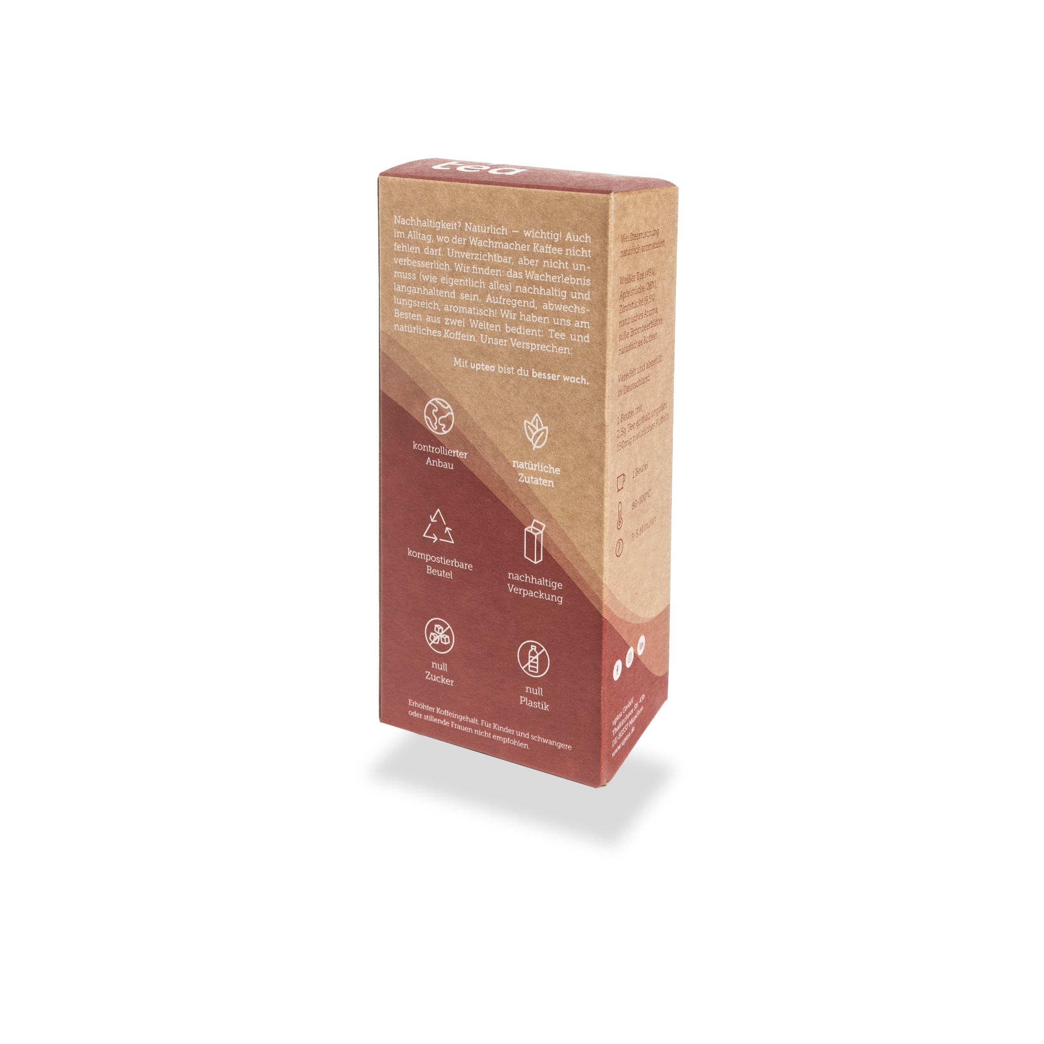 Tee-6-Pack: white apple