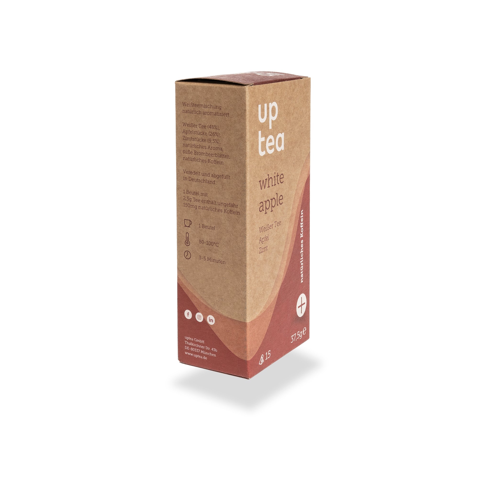Tee-6-Pack: white apple